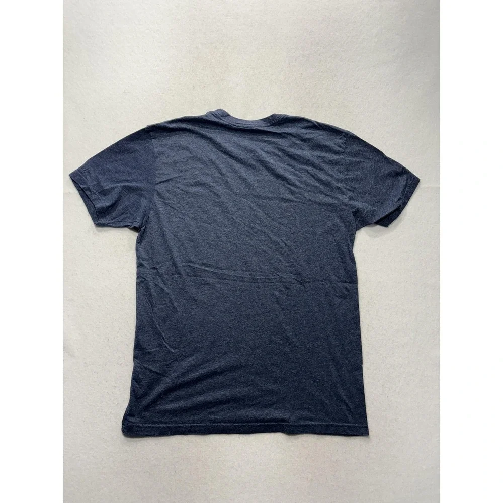 Shirt Mens Large Blue Texas Forever Graphic Tee Texas Slogan Short Sleeve Casual